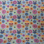 SMALL SUGAR SKULLS ON GREY BACKGROUND